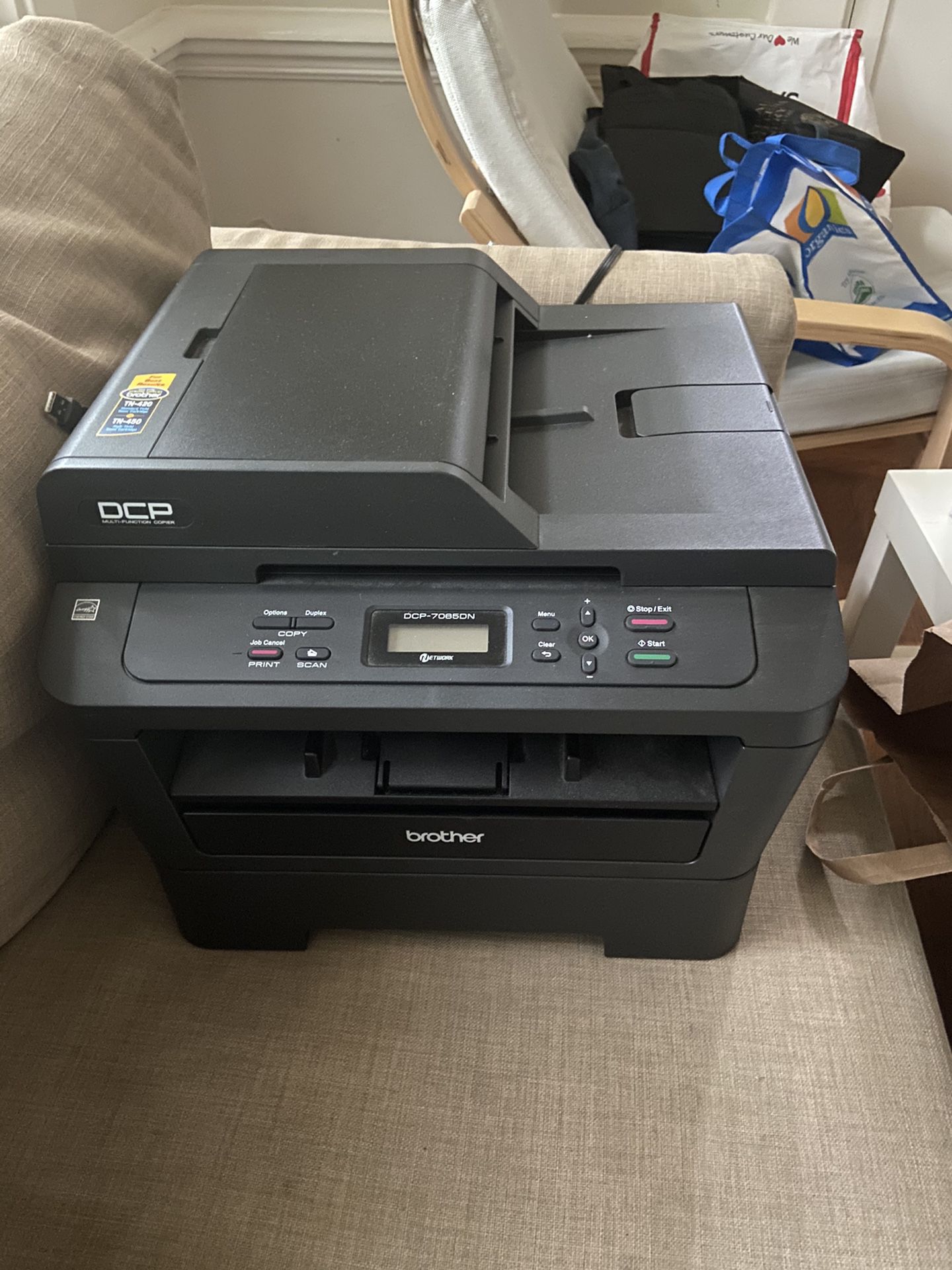 Brother printer, copier, scanner