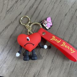 Bad Bunny Keychain