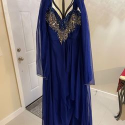 Blue Formal Dress 