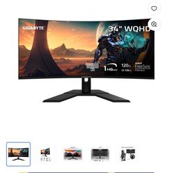 34” Curved Monitor 