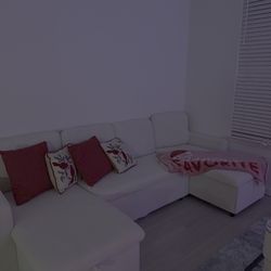 White Sectional