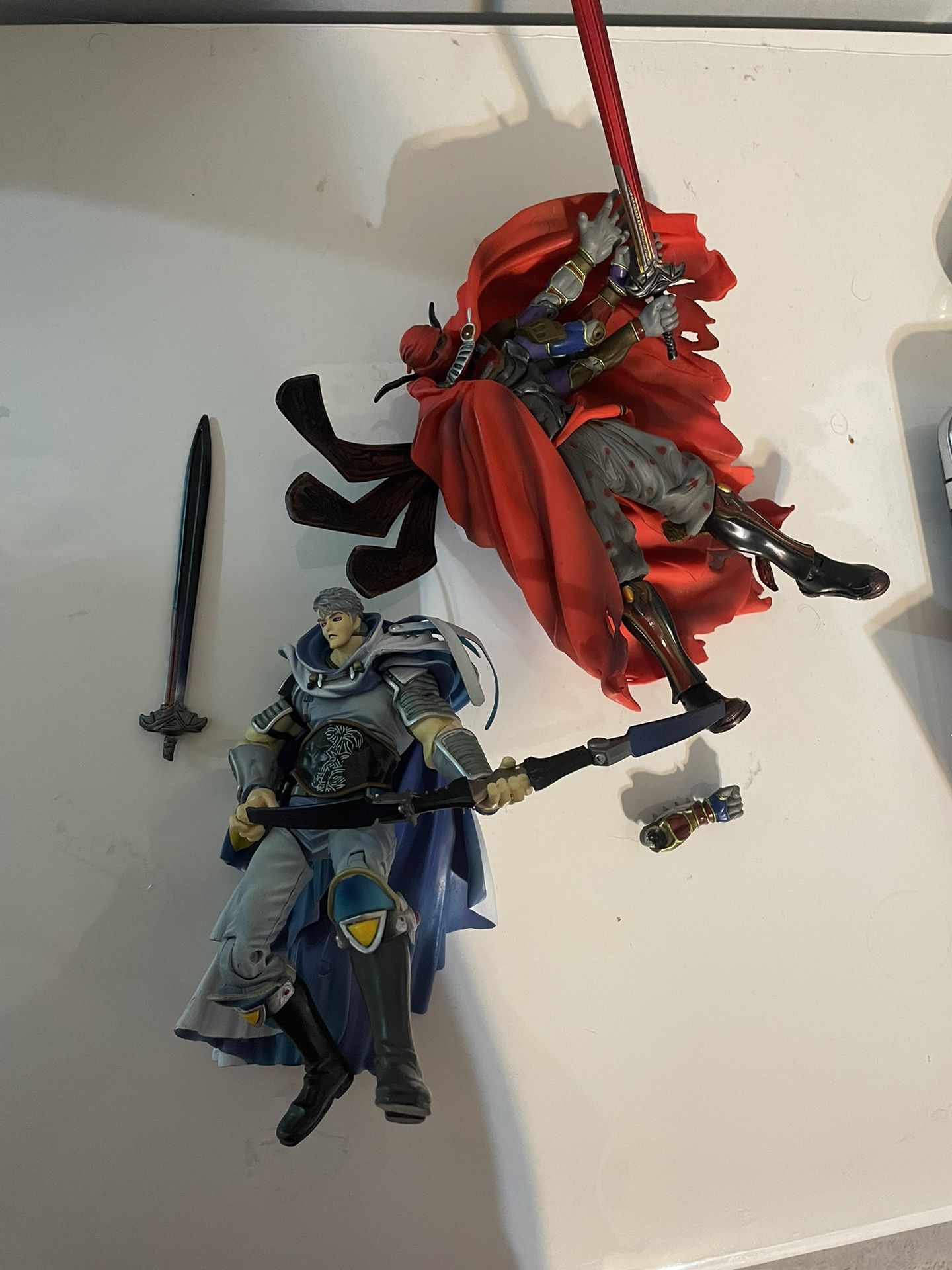 Kaiyodo Fist of The North Star 200x Action Figure Ryuga + Guardian Force Gilgamesh Kotobukiya