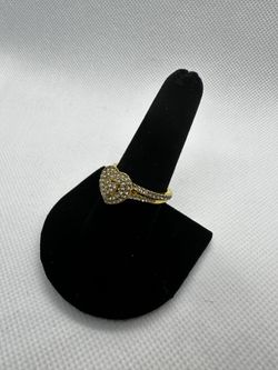 2pc Heart Ring And Band