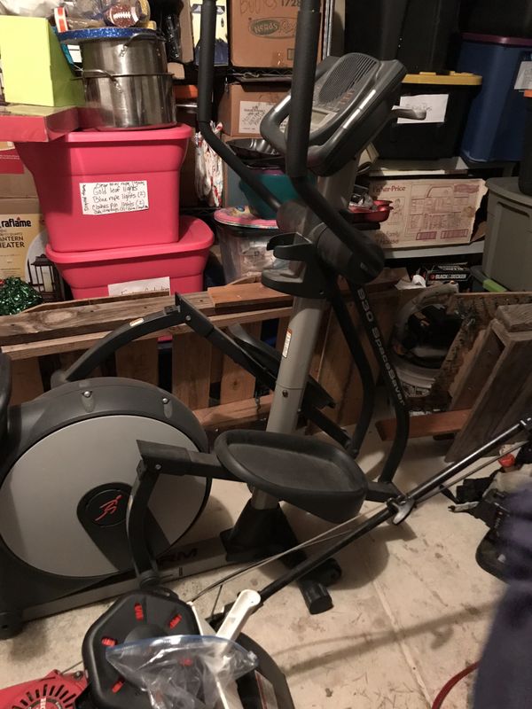 proform space saver elliptical