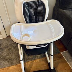 Graco Blossom 6-in-1 Convertible High Chair with Booster Seat