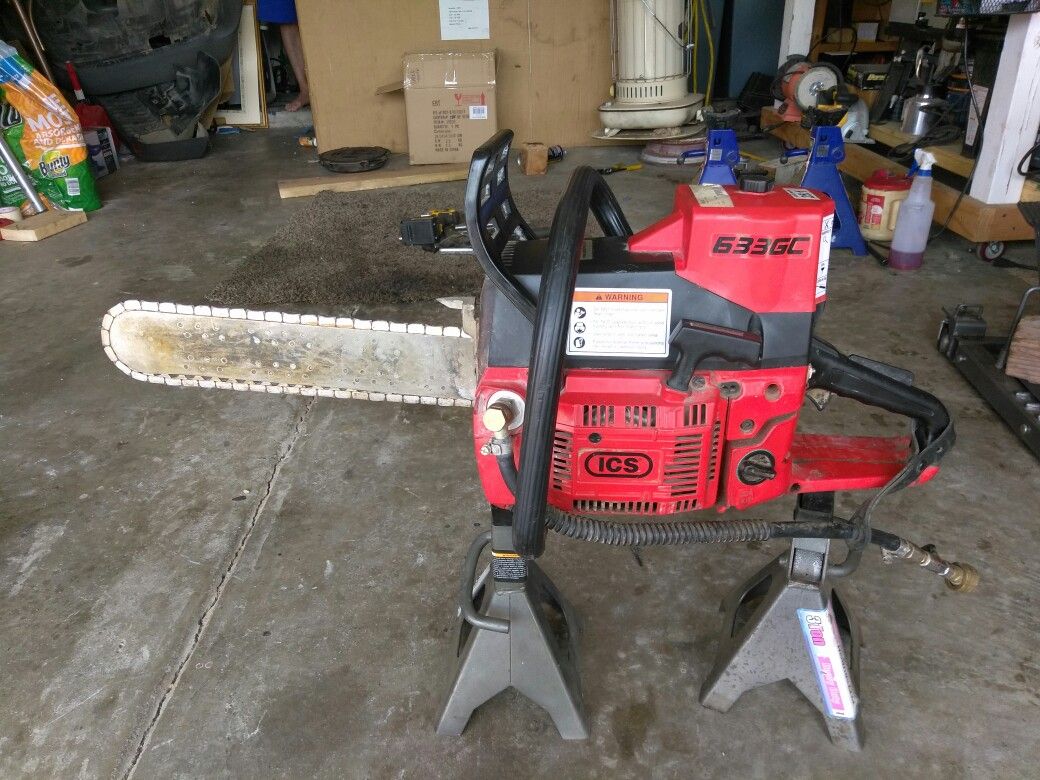 ICS 633GC Diamond Concrete / Rebar Chainsaw