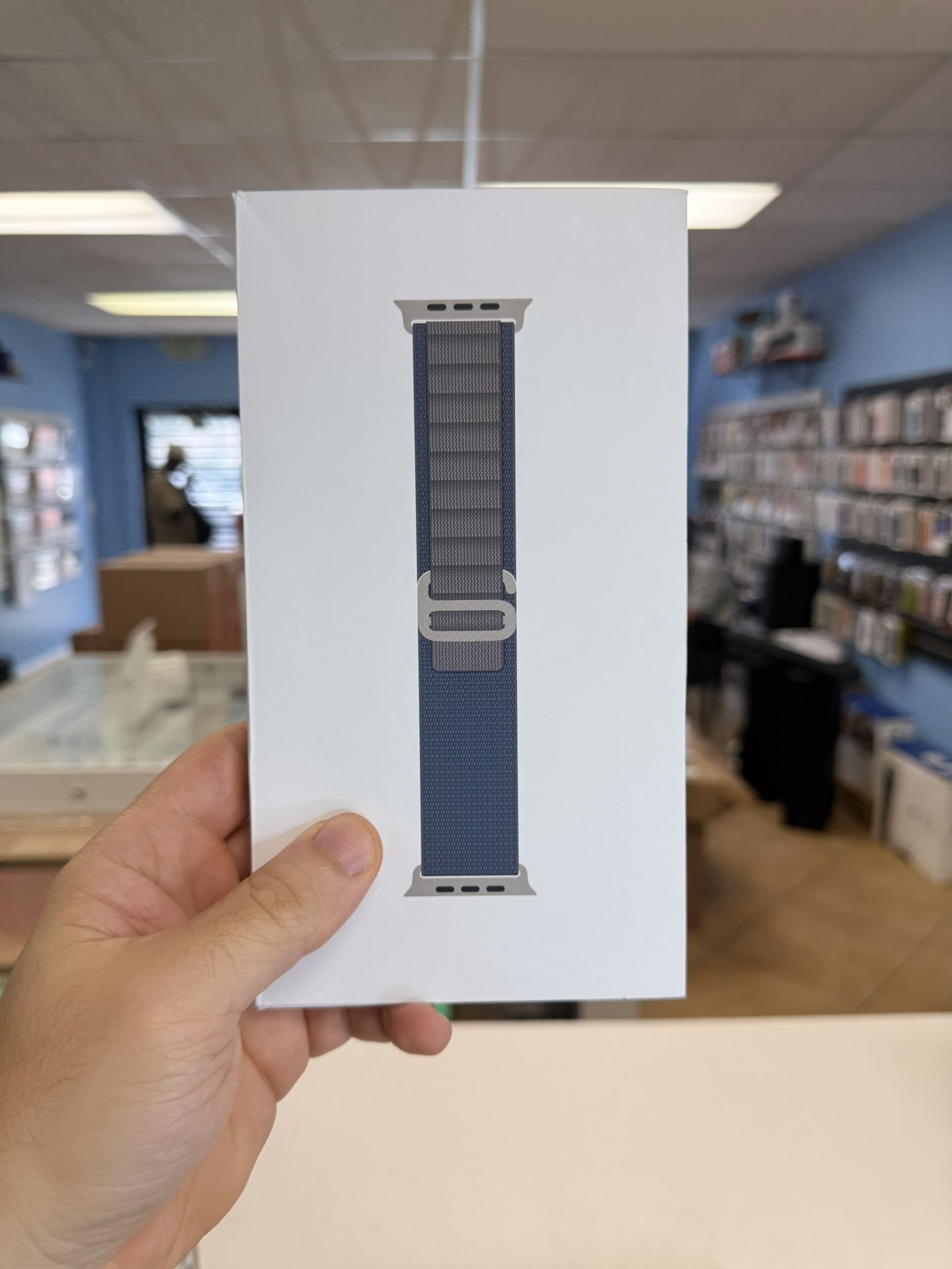 Apple Watch Ultra 49MM Blue Alpine Loop Medium New