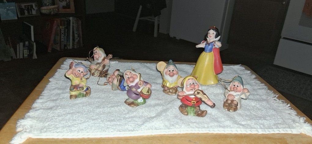 Vintage Disney Characters Figures.