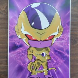 Chibi Golden Frieza Poster