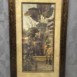 Framed Print, The Tropical House, Kew Gardens By Thomas Greenhalgh