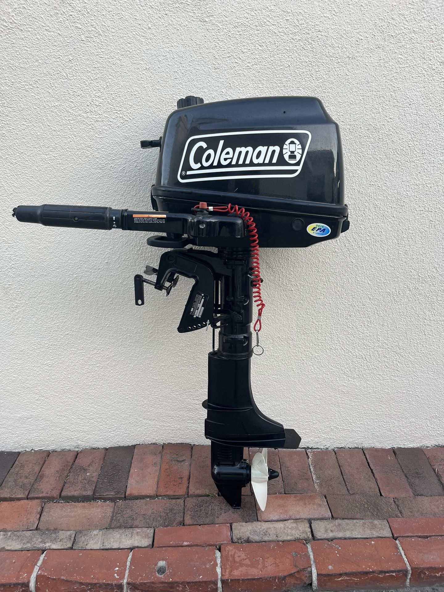 Coleman Powersports 5 HP Outboard Boat Motor