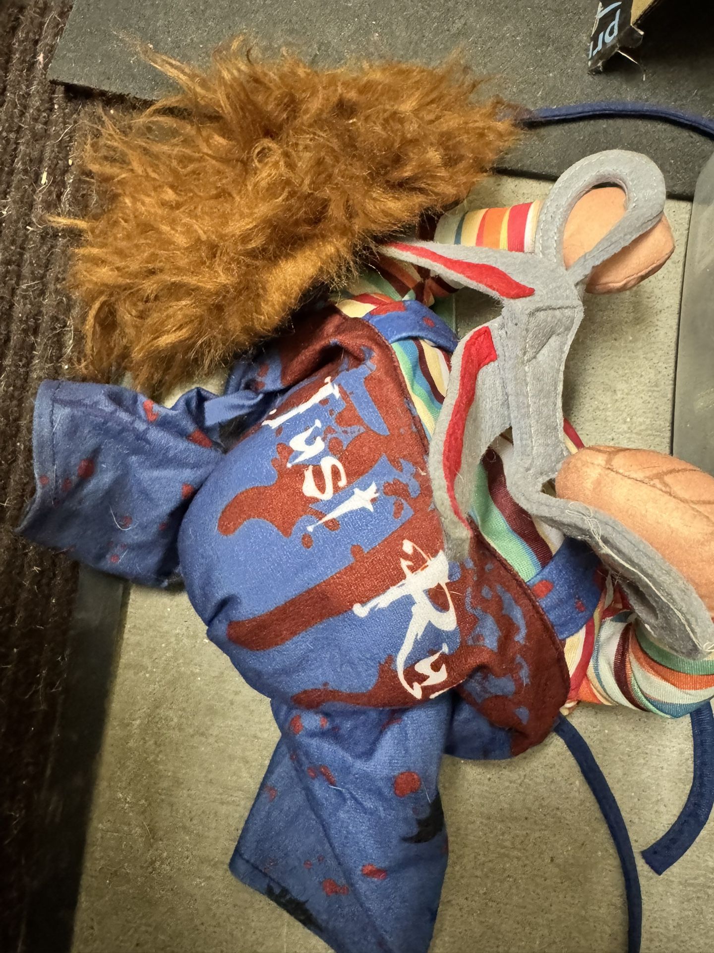 Deadly Doll Dog Costume Size Small