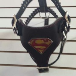 LEATHER DOG HARNESS