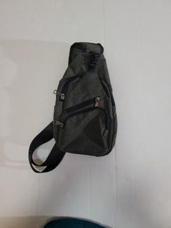 Hunter Green Nupouch Backpack Purse