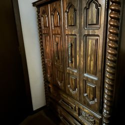 Queen Bedroom Set - Excellent Shape + Mattress And Boxspring