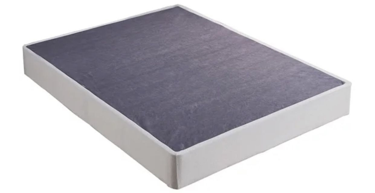 FULL 9.88” Camborne metal mattress foundation.  Unassembled new open box. MSRP $185. Our price $90 + sales tax 