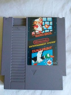 SUPER MARIO BROS & DUCK HUNT NINTENDO GAME