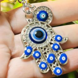 Evil Eye 🧿 Keychain Khamsa 🪬 