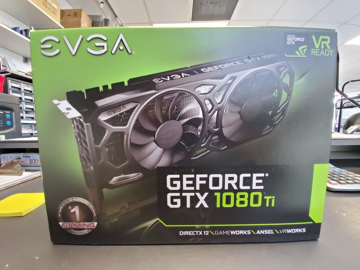 Nvidia Evga 11gb 1080 Ti GTX Unopened