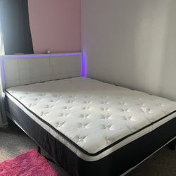 Queen Size Bed Set And Mattress 