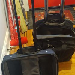 Three Small Rolling Laptop Case Suitcase 25 EACH 