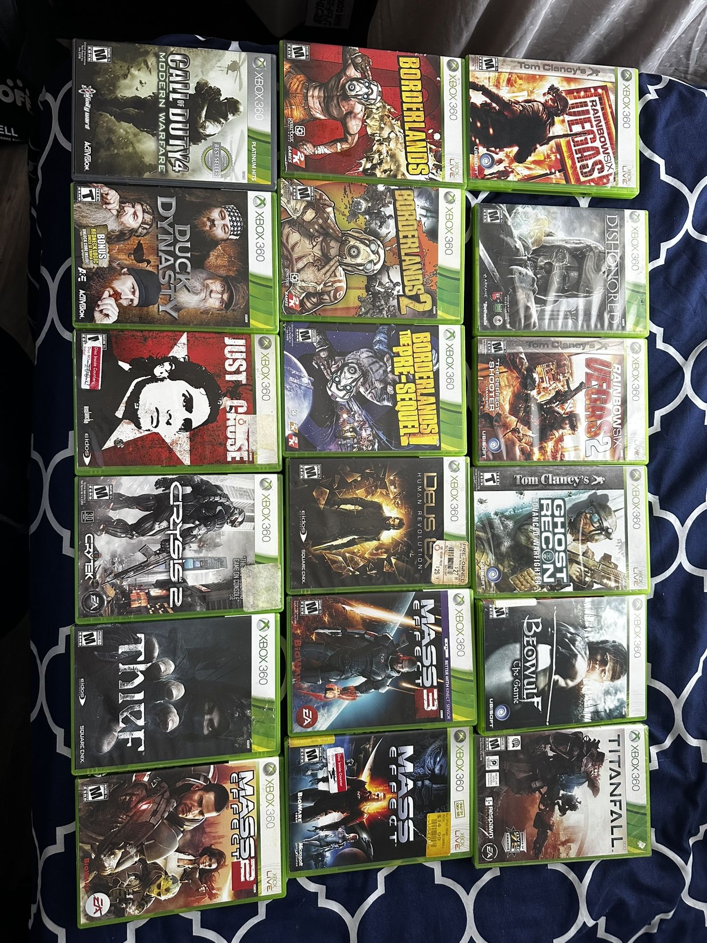 XBOX 360 CONSOLE WITH GAMES
