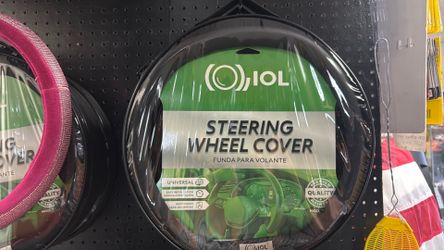 Steering wheel cover $9