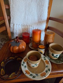 Wow! Fall Harvest Candle and Decor Set