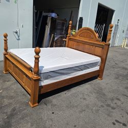 Queen Bed And Mattress