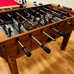 Foosball Table with games