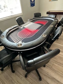 Poker table