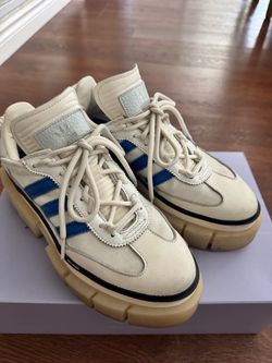 Adidas x Ivy Park Sneakers Cream Blue