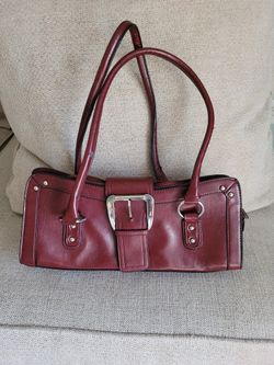 Maroon Burgundy Purse