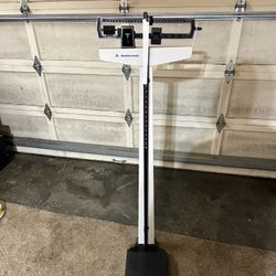 Health o meter mechanical beam medical physician scale