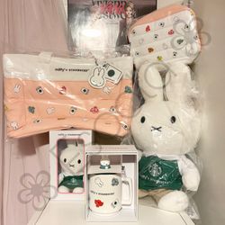 Miffy x Starbucks Bundle - Reserve Edition + Smaller Miffy Plush & Mug!