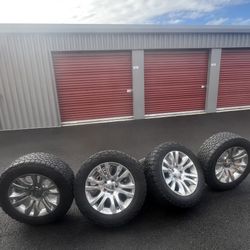 RAM 1500 Laramie Longhorn 20” Wheels & BFGoodrich KO2 Tires – 5x5.5