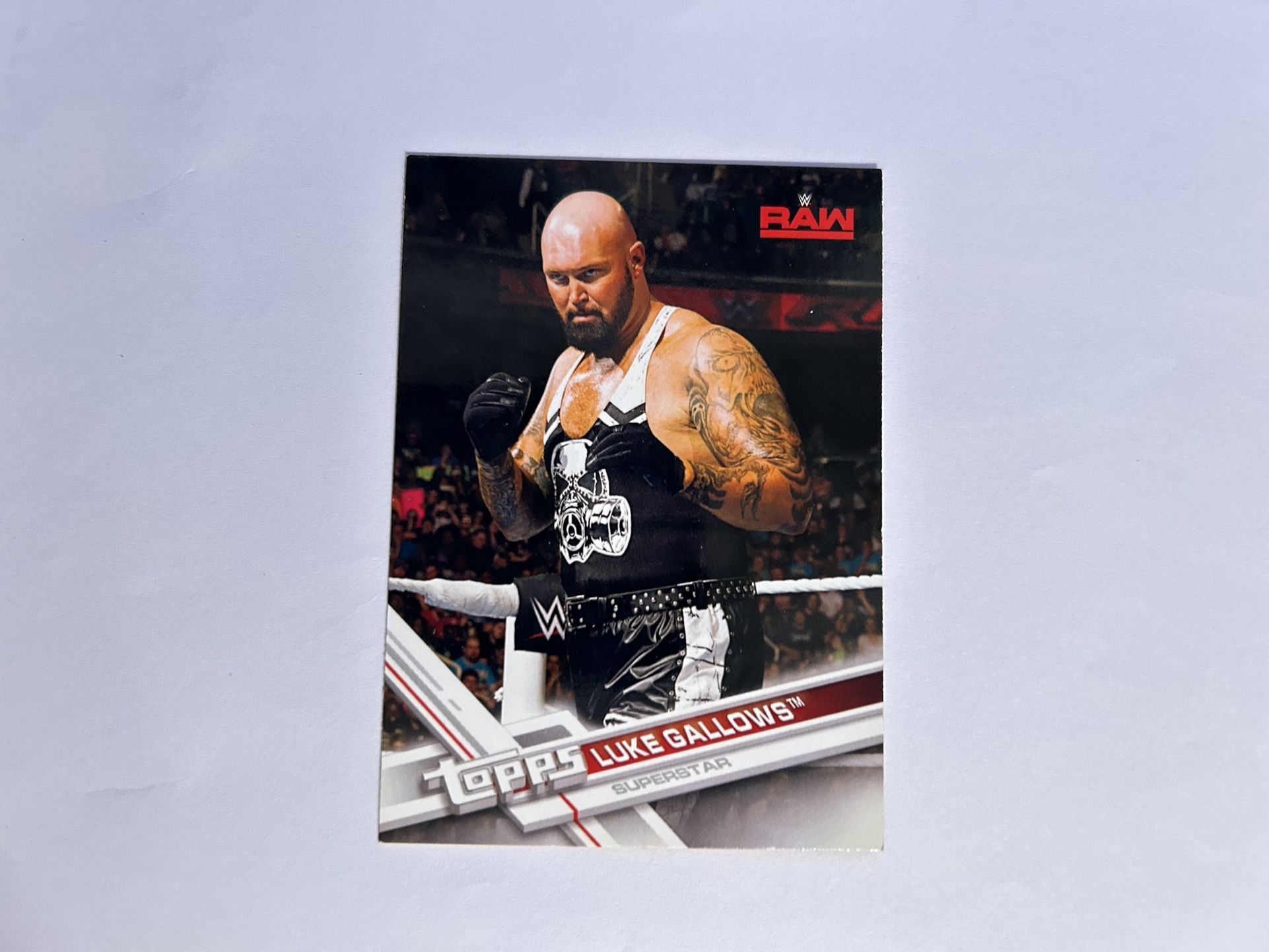 2017 LUKE GALLOWS WWE TOPPS