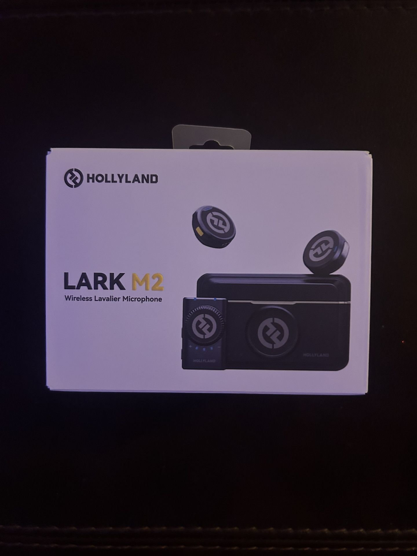 🎤 Hollyland Lark M2 Wireless Lavalier Microphone – Like New! 🎤