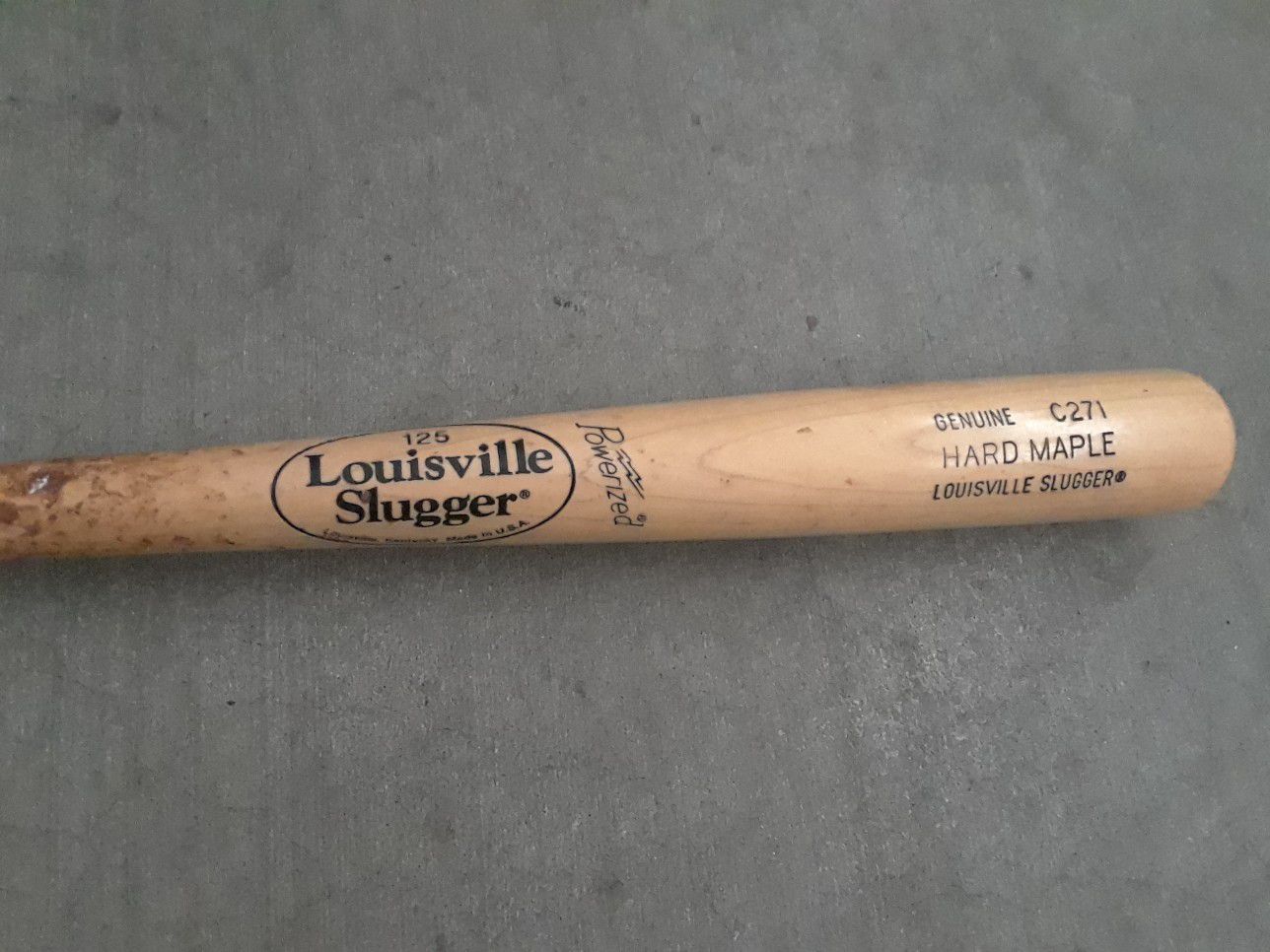 32in TPX Louisville Slugger C271 Hard Maple wood baseball bat