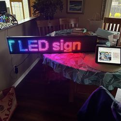 Polar LED Business Sign In Great Shape