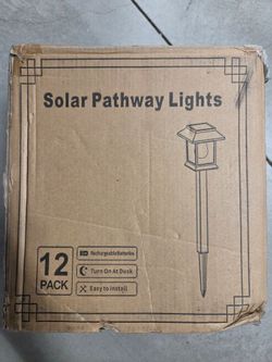 Solar outdoor lights