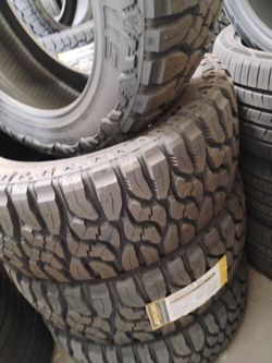 New set of aplus mud terrain 35 1250 22 lt