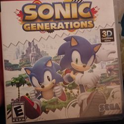 Sonic Generations PS3 Game