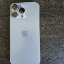 iPhone 16 Pro Max 256GB Titanium Silver Blue Unlocked