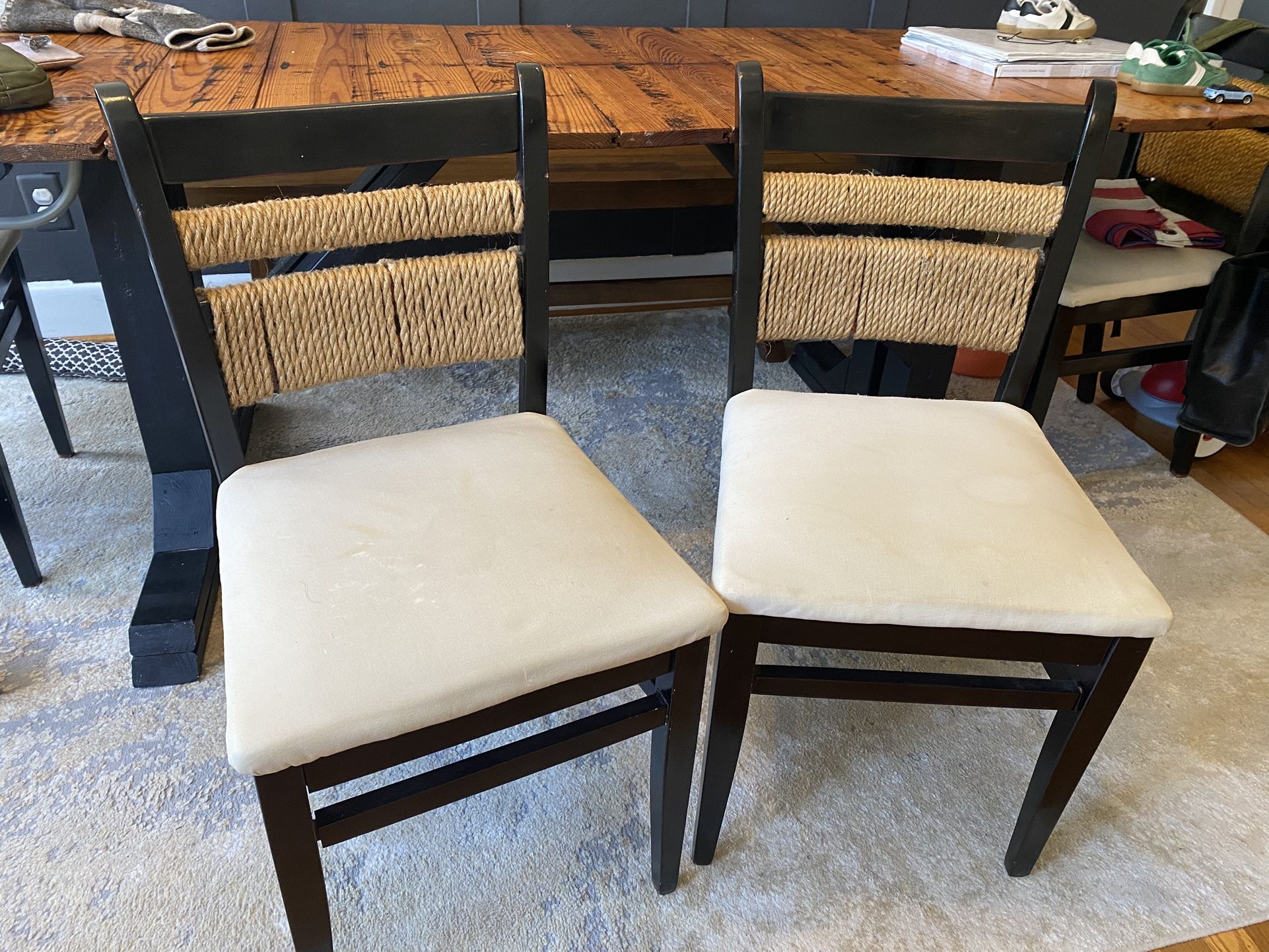4 Chairs $50… Priced For A Makeover Project