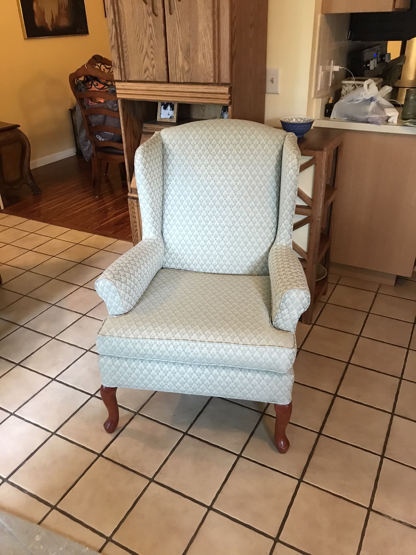 Elegant Wingback Chair