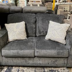 SOFA AND LOVESEAT SET, 2 PCS LIVING ROOM SET, COUCHES -NEW-