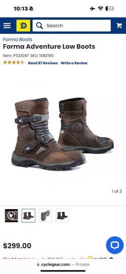 Forma adventure low riding boots (size 13)(EUR47)