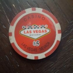 Last Vegas $5 Chip