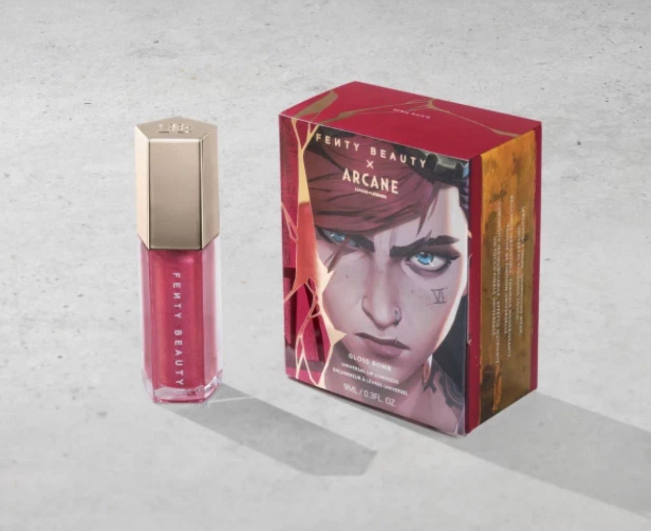 FENTY Beauty X Arcane REBEL Rais'R Gloss Bomb Universal Lip Luminizer